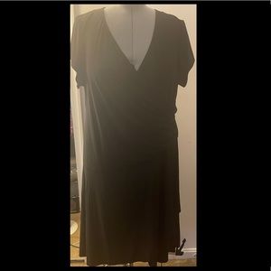Brand new black wrap dress.